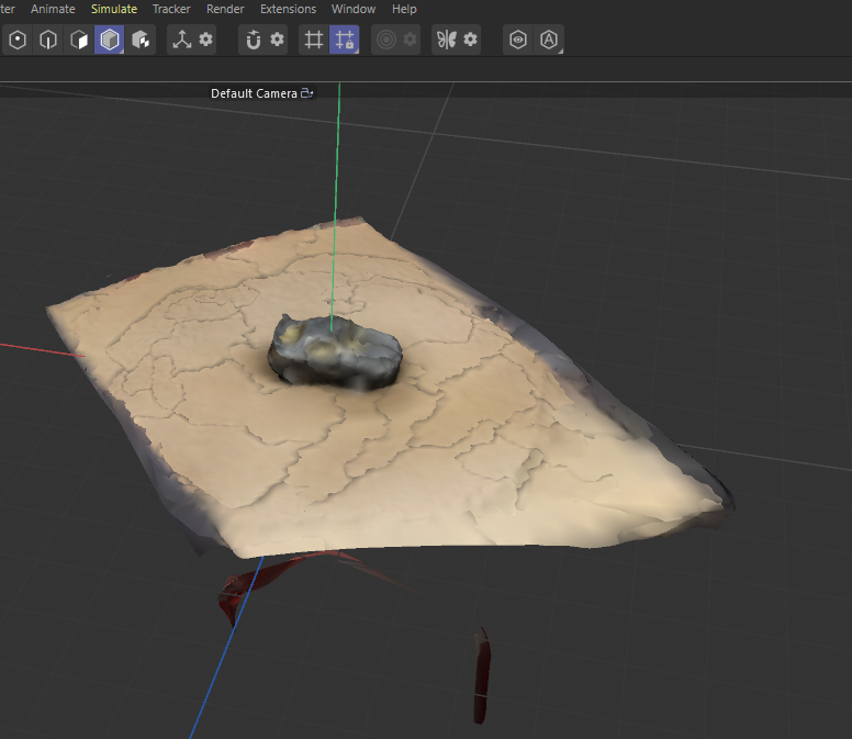 Activity 2 Scaniverse and Cinema 4D proccess work